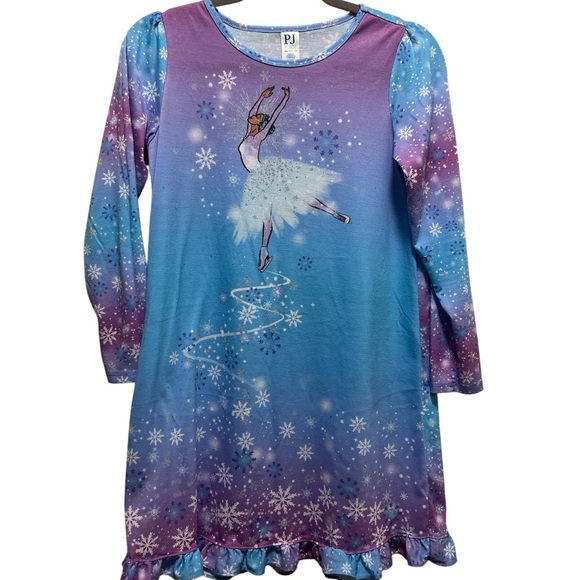 The Children's Place Ballerina Nightgown - Blue and Purple - Picture 1 of 3